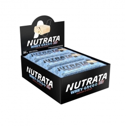 NUTRATA WHEY GREGO 40G DISPLAY C 12 BARRAS - COOKIES & CREAM